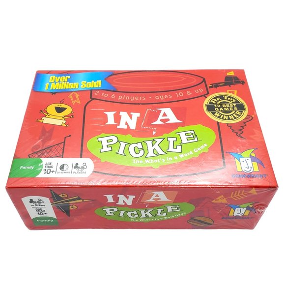 Gamewright Games New Sealed Gamewright In A Pickle Word Card Game